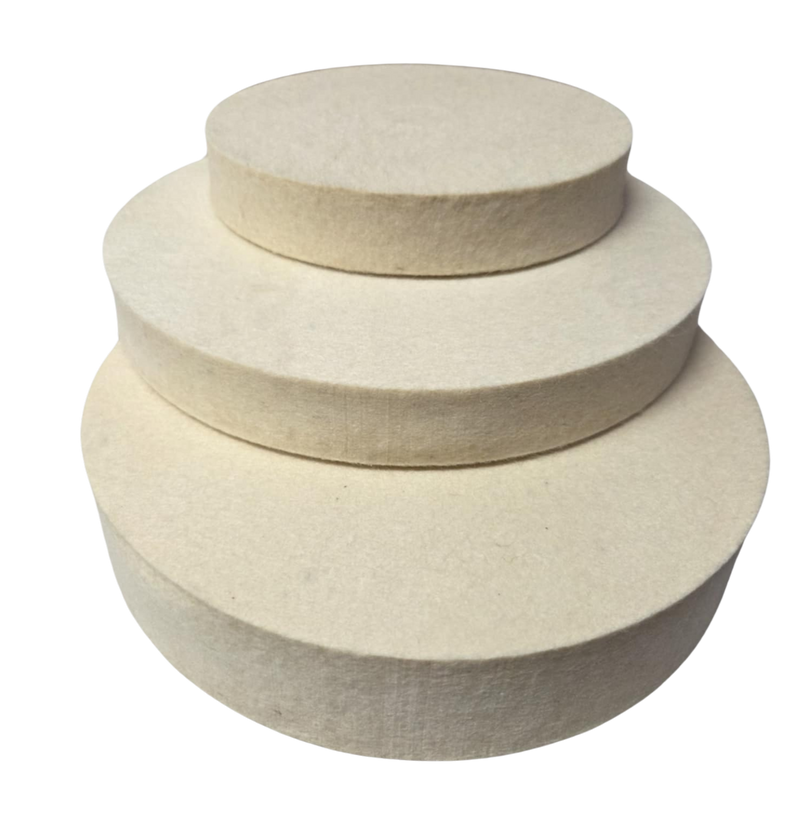 100% Wool Felt Polishing Wheel
